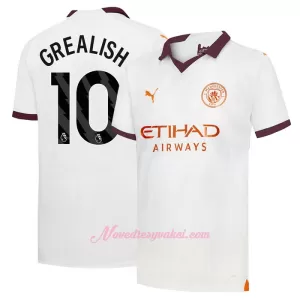 Fotbalové Dresy Manchester City Jack Grealish 10 Venkovní 2023-24 Fotbalové Dresy Manchester City Jack Grealish 10 Venkovní 2023-24