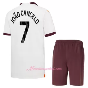 Fotbalové Dresy Manchester City João Cancelo 7 Dětské Venkovní 2023-24 Fotbalové Dresy Manchester City João Cancelo 7 Dětské Venkovní 2023-24