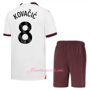 Fotbalové Dresy Manchester City Mateo Kovacic 8 Dětské Venkovní 2023-24 Fotbalové Dresy Manchester City Mateo Kovacic 8 Dětské Venkovní 2023-24