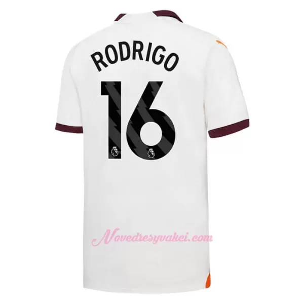 Fotbalové Dresy Manchester City Rodrigo Hernández 16 Dětské Venkovní 2023-24