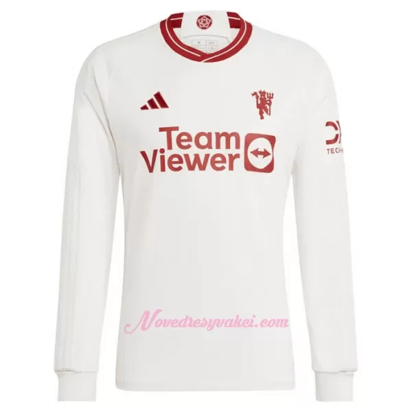 Fotbalové Dresy Manchester United Alternativní 2023-24 Dlouhý Rukáv
