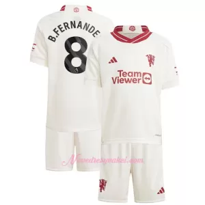 Fotbalové Dresy Manchester United Bruno Fernandes 8 Dětské Alternativní 2023-24 Fotbalové Dresy Manchester United Bruno Fernandes 8 Dětské Alternativní 2023-24