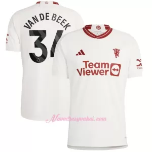 Fotbalové Dresy Manchester United Donny Van de Beek 34 Alternativní 2023-24 Fotbalové Dresy Manchester United Donny Van de Beek 34 Alternativní 2023-24