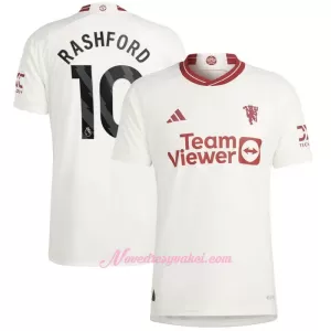 Fotbalové Dresy Manchester United Marcus Rashford 10 Alternativní 2023-24 Fotbalové Dresy Manchester United Marcus Rashford 10 Alternativní 2023-24