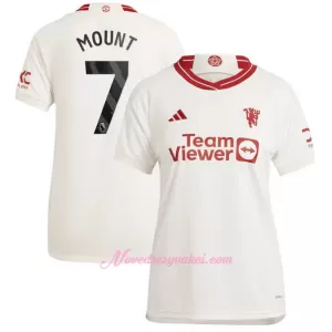 Fotbalové Dresy Manchester United Mason Mount 7 Dámské Alternativní 2023-24 Fotbalové Dresy Manchester United Mason Mount 7 Dámské Alternativní 2023-24