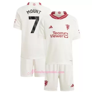 Fotbalové Dresy Manchester United Mason Mount 7 Dětské Alternativní 2023-24 Fotbalové Dresy Manchester United Mason Mount 7 Dětské Alternativní 2023-24