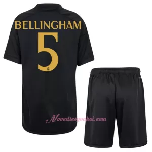 Fotbalové Dresy Real Madrid Jude Bellingham 5 Dětské Alternativní 2023-24 Fotbalové Dresy Real Madrid Jude Bellingham 5 Dětské Alternativní 2023-24