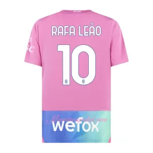 Fotbalové Dresy AC Milán Rafael Leão 10 Alternativní 2023-24 Fotbalové Dresy AC Milán Rafael Leão 10 Alternativní 2023-24
