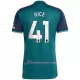 Fotbalové Dresy Arsenal Declan Rice 41 Alternativní 2023-24