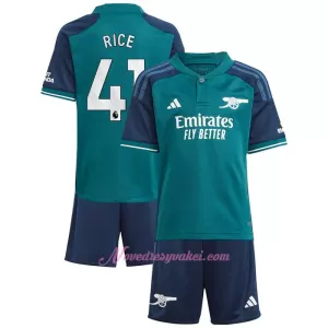 Fotbalové Dresy Arsenal Declan Rice 41 Dětské Alternativní 2023-24 Fotbalové Dresy Arsenal Declan Rice 41 Dětské Alternativní 2023-24