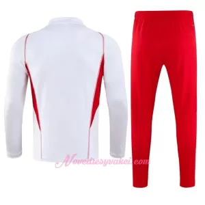 CR Flamengo Tréninkový Mikina Soupravy 2023-24 Bílá