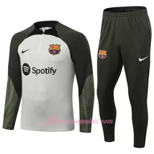 FC Barcelona Gray Version Tréninkový Mikina Soupravy 2023-24 FC Barcelona Gray Version Tréninkový Mikina Soupravy 2023-24