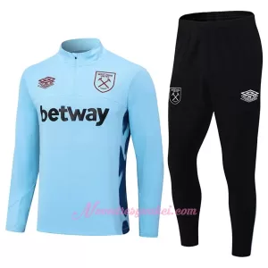West Ham United Tréninkový Mikina Soupravy 2023-24 Modrá