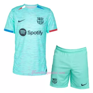 Fotbalové Dresy FC Barcelona Dětské Alternativní 2023-24 Fotbalové Dresy FC Barcelona Dětské Alternativní 2023-24