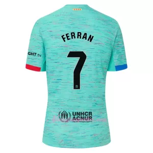 Fotbalové Dresy FC Barcelona Ferran Torres 7 Alternativní 2023-24 Fotbalové Dresy FC Barcelona Ferran Torres 7 Alternativní 2023-24