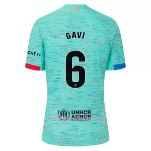 Fotbalové Dresy FC Barcelona Gavi 6 Alternativní 2023-24 Fotbalové Dresy FC Barcelona Gavi 6 Alternativní 2023-24