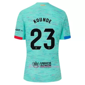 Fotbalové Dresy FC Barcelona Kounde 23 Alternativní 2023-24 Fotbalové Dresy FC Barcelona Kounde 23 Alternativní 2023-24