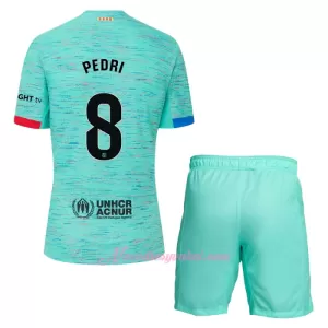Fotbalové Dresy FC Barcelona Pedri 8 Dětské Alternativní 2023-24 Fotbalové Dresy FC Barcelona Pedri 8 Dětské Alternativní 2023-24