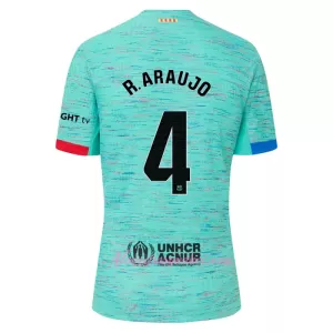 Fotbalové Dresy FC Barcelona Ronald Araujo 4 Alternativní 2023-24 Fotbalové Dresy FC Barcelona Ronald Araujo 4 Alternativní 2023-24