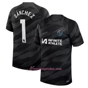 Brankářské Fotbalové Dresy Chelsea FC Sanchez 1 Domácí 2023-24 Brankářské Fotbalové Dresy Chelsea FC Sanchez 1 Domácí 2023-24