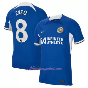 Fotbalové Dresy Chelsea FC Enzo Fernández 8 Domácí 2023-24 Fotbalové Dresy Chelsea FC Enzo Fernández 8 Domácí 2023-24