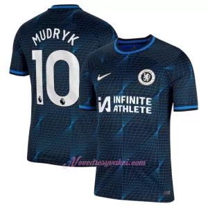 Fotbalové Dresy Chelsea FC Mykhaylo Mudryk 10 Venkovní 2023-24 Fotbalové Dresy Chelsea FC Mykhaylo Mudryk 10 Venkovní 2023-24