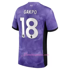 Fotbalové Dresy Liverpool FC Cody Gakpo 18 Alternativní 2023-24