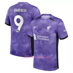 Fotbalové Dresy Liverpool FC Darwin Núñez 9 Alternativní 2023-24 Fotbalové Dresy Liverpool FC Darwin Núñez 9 Alternativní 2023-24