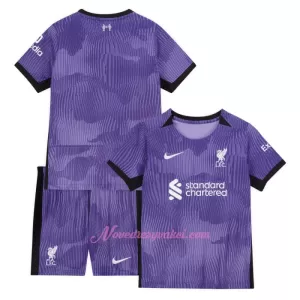 Fotbalové Dresy Liverpool FC Dětské Alternativní 2023-24 Fotbalové Dresy Liverpool FC Dětské Alternativní 2023-24