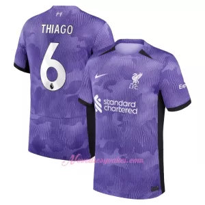 Fotbalové Dresy Liverpool FC Thiago 6 Alternativní 2023-24 Fotbalové Dresy Liverpool FC Thiago 6 Alternativní 2023-24