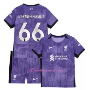 Fotbalové Dresy Liverpool FC Trent Alexander-Arnold 66 Dětské Alternativní 2023-24 Fotbalové Dresy Liverpool FC Trent Alexander-Arnold 66 Dětské Alternativní 2023-24