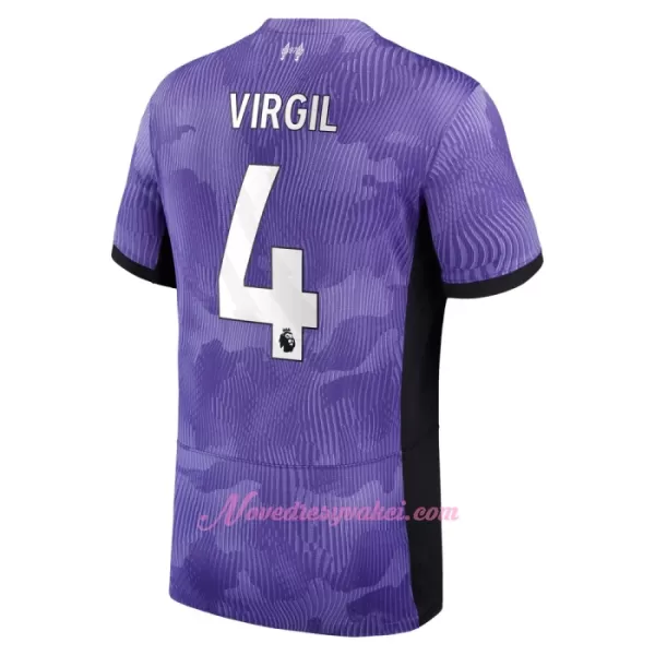 Fotbalové Dresy Liverpool FC Virgil van Dijk 4 Alternativní 2023-24