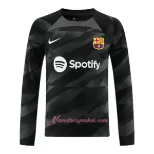 Brankářské Fotbalové Dresy FC Barcelona Venkovní 2023-24 Dlouhý Rukáv Brankářské Fotbalové Dresy FC Barcelona Venkovní 2023-24 Dlouhý Rukáv