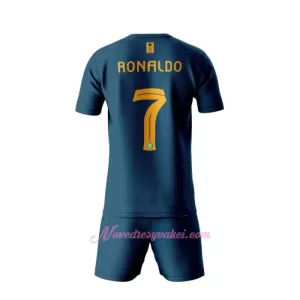 Fotbalové Dresy Al-Nassr FC Cristiano Ronaldo 7 Dětské Venkovní 2023-24 Fotbalové Dresy Al-Nassr FC Cristiano Ronaldo 7 Dětské Venkovní 2023-24