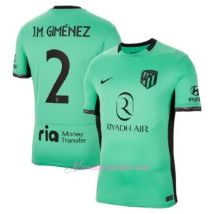 Fotbalové Dresy Atlético Madrid JM Santiago Gimenez 2 Alternativní 2023-24 Fotbalové Dresy Atlético Madrid JM Santiago Gimenez 2 Alternativní 2023-24