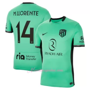 Fotbalové Dresy Atlético Madrid M. Llorente 14 Alternativní 2023-24 Fotbalové Dresy Atlético Madrid M. Llorente 14 Alternativní 2023-24