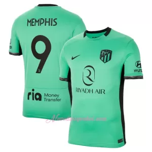 Fotbalové Dresy Atlético Madrid Memphis 9 Alternativní 2023-24 Fotbalové Dresy Atlético Madrid Memphis 9 Alternativní 2023-24