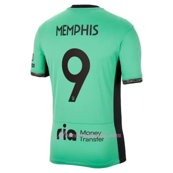 Fotbalové Dresy Atlético Madrid Memphis 9 Alternativní 2023-24