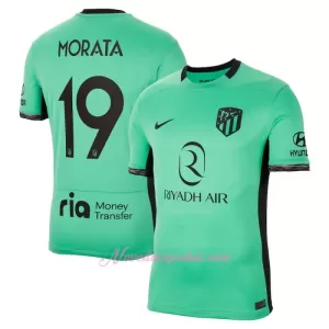Fotbalové Dresy Atlético Madrid Morata 19 Alternativní 2023-24 Fotbalové Dresy Atlético Madrid Morata 19 Alternativní 2023-24