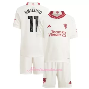 Fotbalové Dresy Manchester United Rasmus Højlund 11 Dětské Alternativní 2023-24 Fotbalové Dresy Manchester United Rasmus Højlund 11 Dětské Alternativní 2023-24
