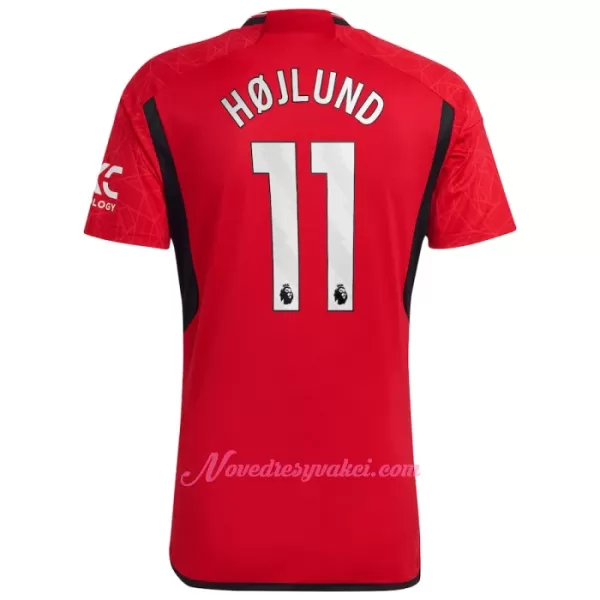 Fotbalové Dresy Manchester United Rasmus Højlund 11 Domácí 2023-24