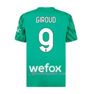 Brankářské Fotbalové Dresy AC Milán Olivier Giroud 9 Domácí 2023-24 - Speciální Brankářské Fotbalové Dresy AC Milán Olivier Giroud 9 Domácí 2023-24 - Speciální