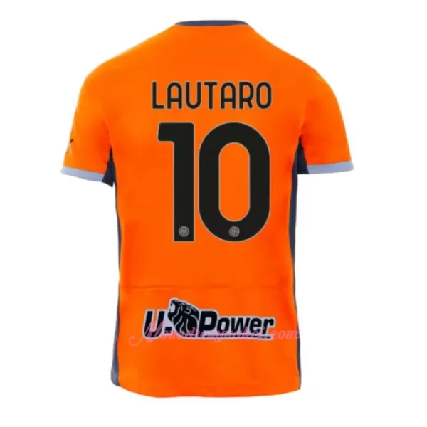 Fotbalové Dresy Inter Milán Lautaro Martínez 10 Dětské Alternativní 2023-24
