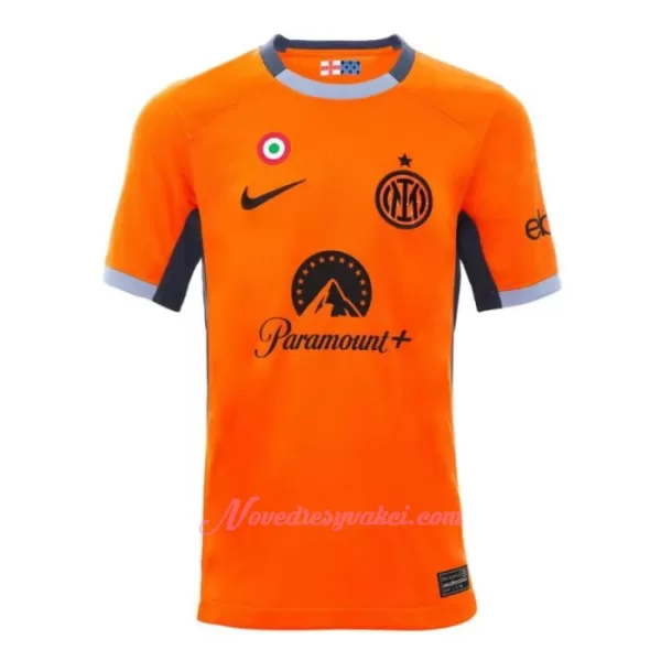 Fotbalové Dresy Inter Milán Lautaro Martínez 10 Dětské Alternativní 2023-24