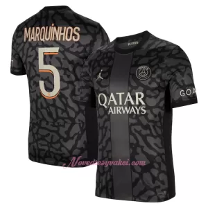 Fotbalové Dresy Paris Saint-Germain Marquinhos 5 Alternativní 2023-24 Fotbalové Dresy Paris Saint-Germain Marquinhos 5 Alternativní 2023-24