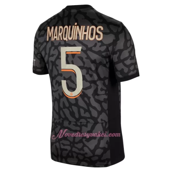 Fotbalové Dresy Paris Saint-Germain Marquinhos 5 Alternativní 2023-24