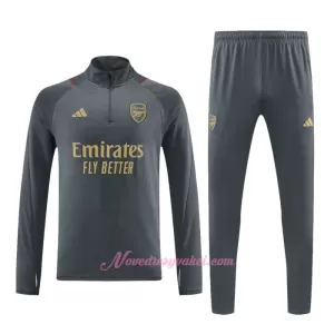 Arsenal Gray Version Tréninkové Teplákové Soupravy 2023-24