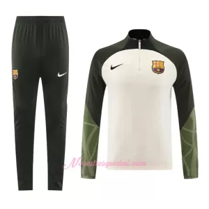 Barcelona Cream Version Tréninkové Teplákové Soupravy 2023-24 Barcelona Cream Version Tréninkové Teplákové Soupravy 2023-24