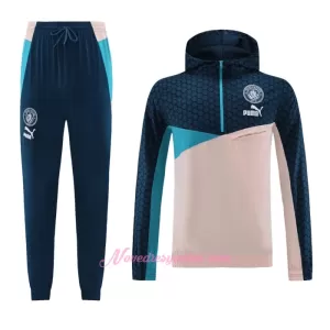 Manchester City Hoodie Cream Version Tréninkové Teplákové Soupravy 2023-24 Manchester City Hoodie Cream Version Tréninkové Teplákové Soupravy 2023-24