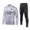 Real Madrid Gray Version Dragon Tréninkové Teplákové Soupravy 2023-24